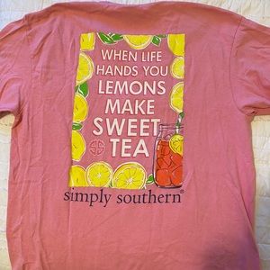 Simply Southern pink t-shirt